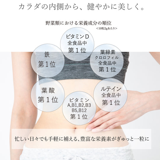 【 ピュアクロレラ 】 八重山クロレラ 900粒｜石垣島産・添加物不使用