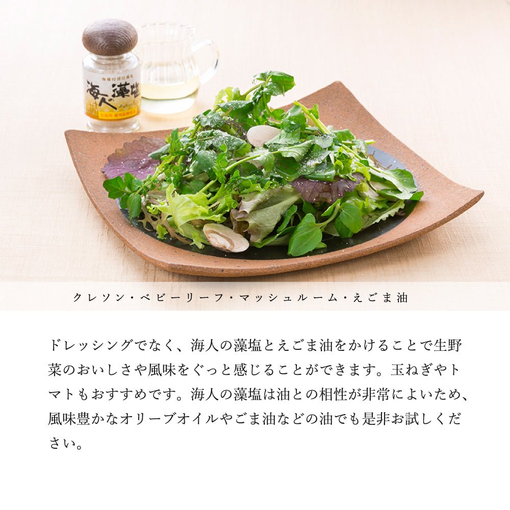 海人の藻塩　スタンドパック 蒲刈物産 ミネラル - 株式会社ロゴスコーポレーション