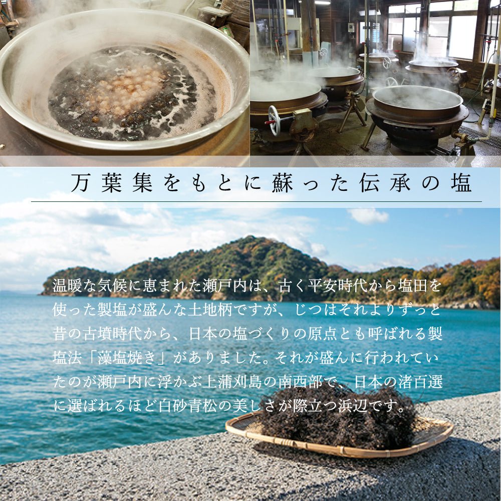 海人の藻塩　スタンドパック 藻塩焼き- 株式会社ロゴスコーポレーション