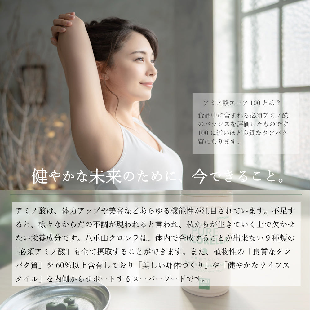 八重山クロレラ 900粒 ／ 添加物不使用 ピュアクロレラ